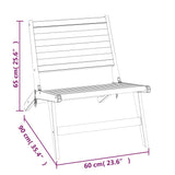 Folding Chair Solid Wood Teak