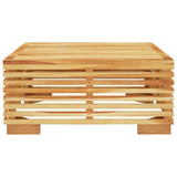 Garden Coffee Table 69.5x69.5x31 cm Solid Wood Teak - Side View