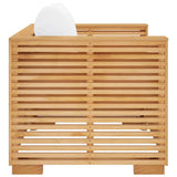 Garden Sofa Chair with Cream Cushions Solid Wood Teak - Top-Down View