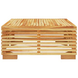 2 Piece Garden Lounge Set Solid Wood Teak