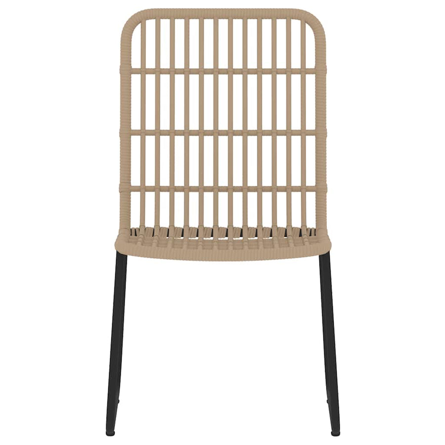 3 Piece Garden Dining Set Oak