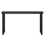7 Piece Garden Dining Set with Cushions Grey and Black