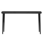 7 Piece Garden Dining Set with Cushions Brown and Black