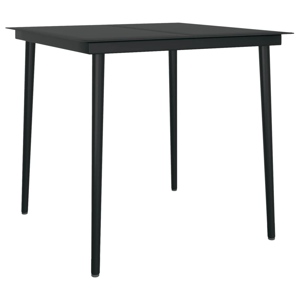 3 Piece Garden Dining Set Light Grey