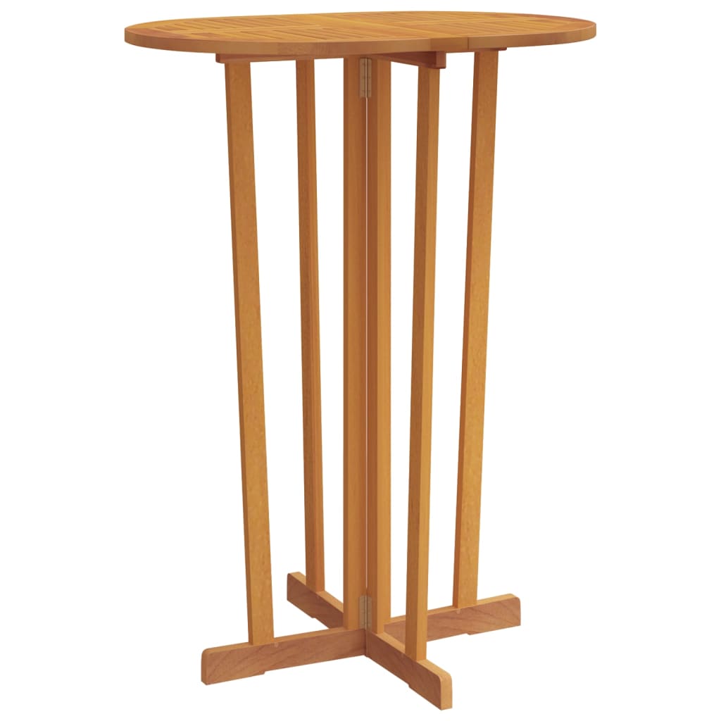 5 Piece Folding Bar Set Solid Wood Teak