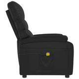 Massage Chair Black Faux Leather - 45-Degree Angle