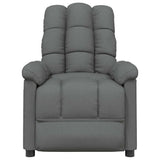 Massage Chair Dark Grey Fabric - Side View