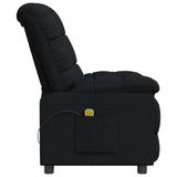 Massage Chair Black Fabric