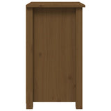 Bedside Cabinet Honey Brown 40x35x61.5 cm Solid Wood Pine - 45-Degree Angle