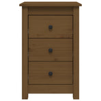 Bedside Cabinets 2 pcs Honey Brown 40x35x61.5cm Solid Wood Pine