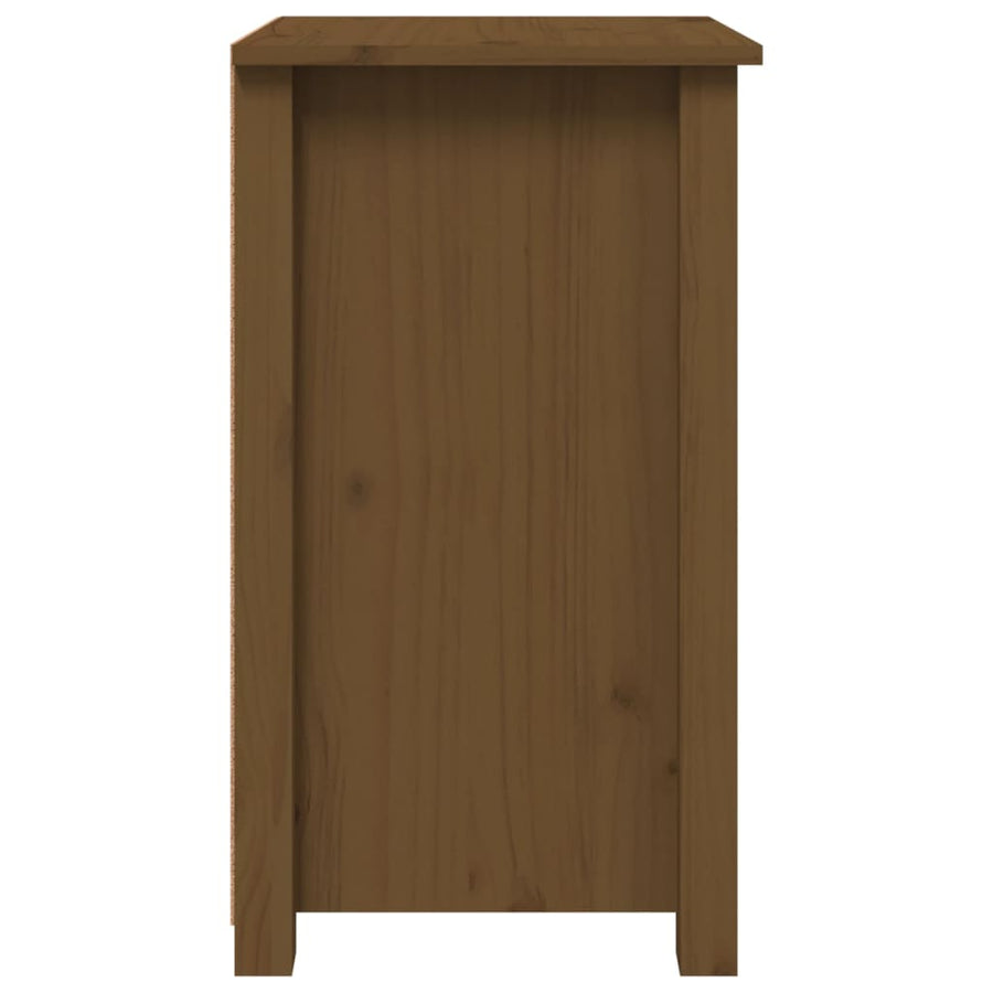 Bedside Cabinets 2 pcs Honey Brown 40x35x61.5cm Solid Wood Pine