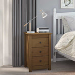 Bedside Cabinets 2 pcs Honey Brown 40x35x61.5cm Solid Wood Pine