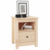 Bedside Cabinets 2 pcs 40x35x49 cm Solid Wood Pine - Top-Down View