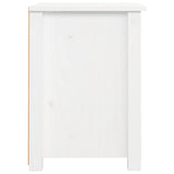Bedside Cabinets 2 pcs White 40x35x49 cm Solid Wood Pine