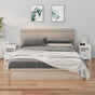 Bedside Cabinets 2 pcs White 40x35x49 cm Solid Wood Pine