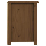 Bedside Cabinet Honey Brown 40x35x49 cm Solid Wood Pine