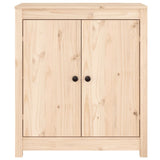 Sideboard 70x35x80 cm Solid Wood Pine - Top-Down View