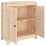 Sideboard 70x35x80 cm Solid Wood Pine - 45-Degree Angle