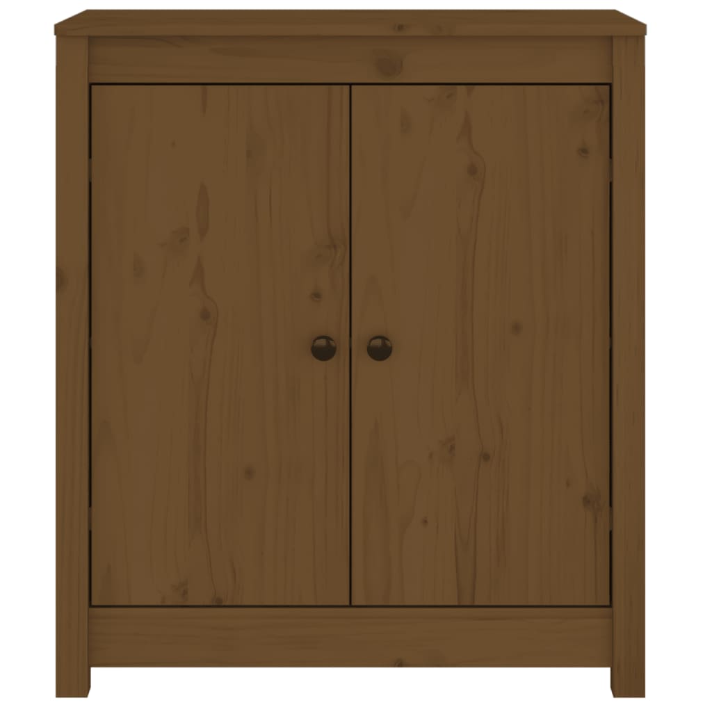 Sideboard Honey Brown 70x35x80 cm Solid Wood Pine