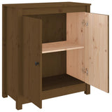 Sideboard Honey Brown 70x35x80 cm Solid Wood Pine