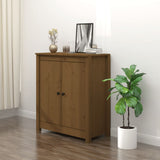 Sideboard Honey Brown 70x35x80 cm Solid Wood Pine