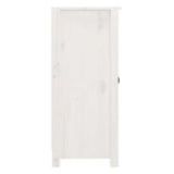 Sideboards 2 pcs White 39x35x80 cm Solid Wood Pine