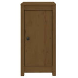 Sideboard Honey Brown 39x35x80 cm Solid Wood Pine - 45-Degree Angle