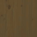 Sideboard Honey Brown 39x35x80 cm Solid Wood Pine