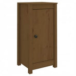 Sideboards 2 pcs Honey Brown 39x35x80 cm Solid Wood Pine