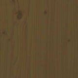 Sideboards 2 pcs Honey Brown 39x35x80 cm Solid Wood Pine