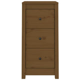Sideboards 2 pcs Honey Brown 40x35x80 cm Solid Wood Pine - Top-Down View