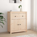 Sideboard 70x35x80 cm Solid Wood Pine