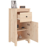 Sideboards 2 pcs 40x35x80 cm Solid Wood Pine - Low Angle