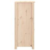 Sideboards 2 pcs 40x35x80 cm Solid Wood Pine - Close-Up Angle