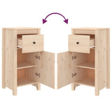 Sideboards 2 pcs 40x35x80 cm Solid Wood Pine