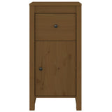 Sideboards 2 pcs Honey Brown 40x35x80 cm Solid Wood Pine - Top-Down View