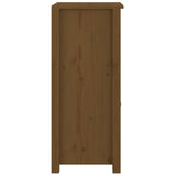 Sideboards 2 pcs Honey Brown 40x35x80 cm Solid Wood Pine