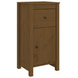 Sideboards 2 pcs Honey Brown 40x35x80 cm Solid Wood Pine - 45-Degree Angle