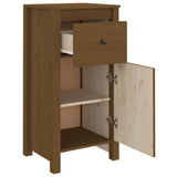 Sideboards 2 pcs Honey Brown 40x35x80 cm Solid Wood Pine