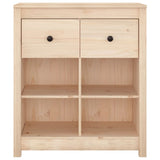 Sideboard 70x35x80 cm Solid Wood Pine