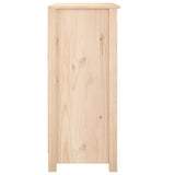 Sideboard 70x35x80 cm Solid Wood Pine - Top-Down View