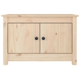 Shoe Cabinet 70x38x45.5 cm Solid Wood Pine - 45-Degree Angle