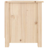 Shoe Cabinet 70x38x45.5 cm Solid Wood Pine - Close-Up Angle