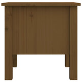 Side Tables 2 pcs Honey Brown 40x40x39 cm Solid Wood Pine