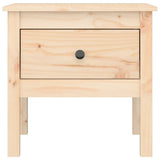Side Table 50x50x49 cm Solid Wood Pine
