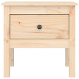 Side Tables 2 pcs 50x50x49 cm Solid Wood Pine - Low Angle