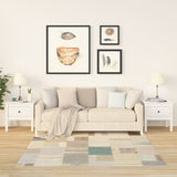 Side Tables 2 pcs White 50x50x49 cm Solid Wood Pine