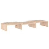Monitor Stand 60x24x10.5 cm Solid Wood Pine - Top-Down View