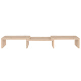 Monitor Stand 60x24x10.5 cm Solid Wood Pine - 45-Degree Angle
