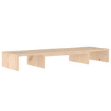 Monitor Stand 80x24x10.5 cm Solid Wood Pine - Side View